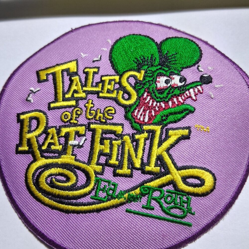 (Bundle 2 - 50% off) Car Show Rat Fink- Decorate your own clothing Patch - Picture 2 of 3